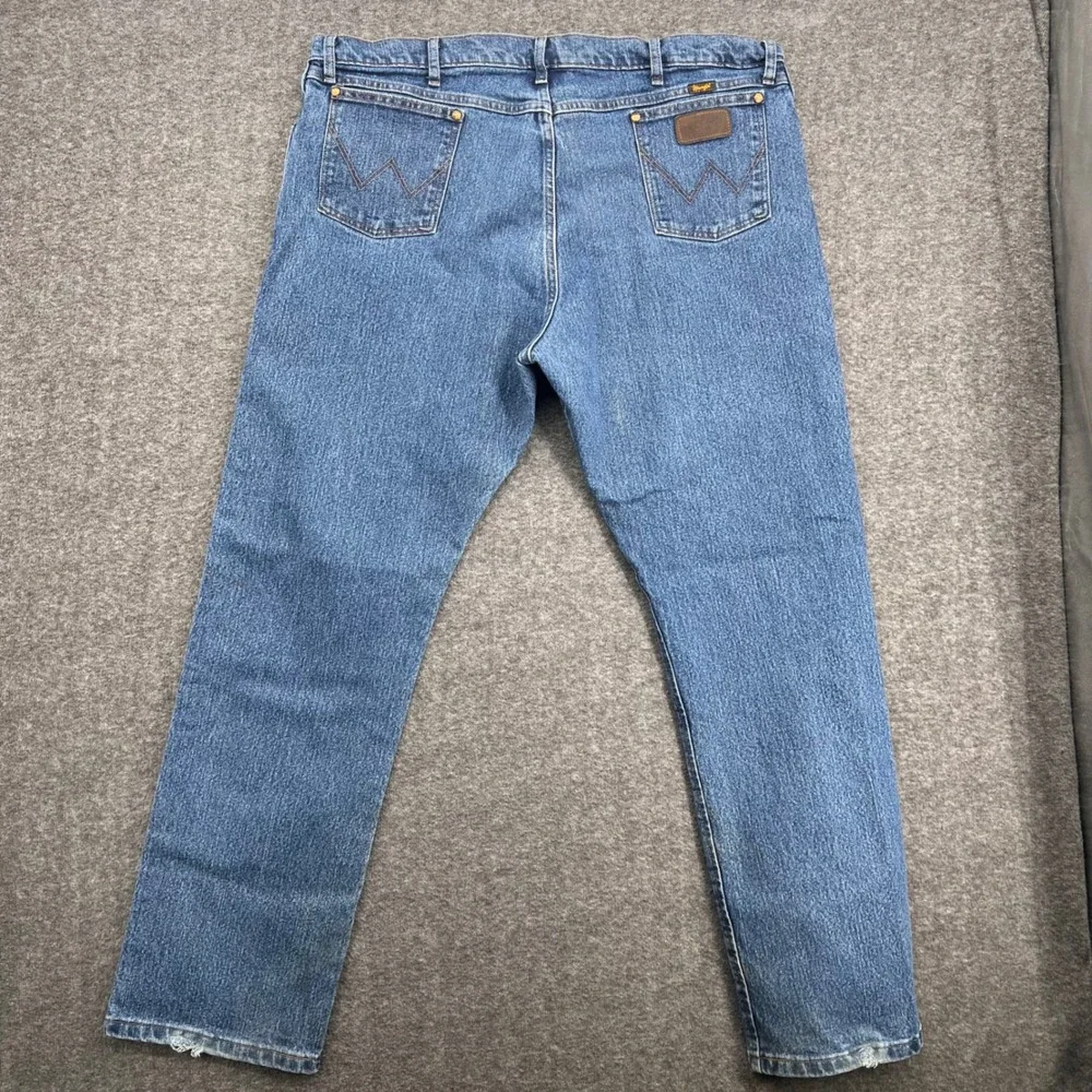 Wrangler vintage denim Premium Performance Cowboy Cut Jeans Blue 42 Straight Leg